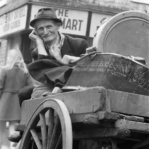 Rag and bone man, Middlesbrough. 1972 Rag and bone man, Middlesbrough. 1972
