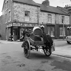 Rag and bone man, Middlesbrough. 1972 Rag and bone man, Middlesbrough. 1972