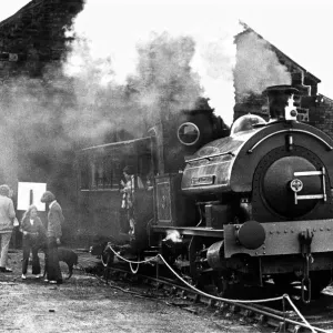 Railway enthusiasts were given a blast of steam from the past on 24th August 1975 Railway enthusiasts were given a blast of steam from the past on 24th August 1975