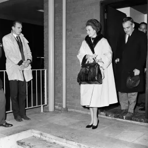 Print of Rainier III and Princess Grace at London Airport, 1963 Print of Rainier III and Princess Grace at London Airport, 1963