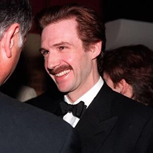 Ralph Fiennes at a party at Cafe Royal London