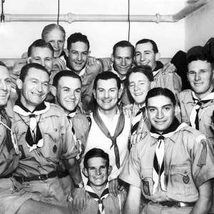 Ralph Reader and his gang. Ralph Reader was a radio star of the forties