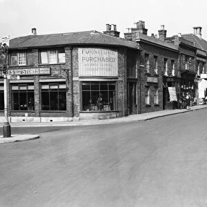 Randalls second hand shop on Windsor Street Uxbridge, Greater London. Circa 1929