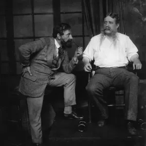 Randle Ayston and Lauderdale Mailland seen here in a scene from Trilby