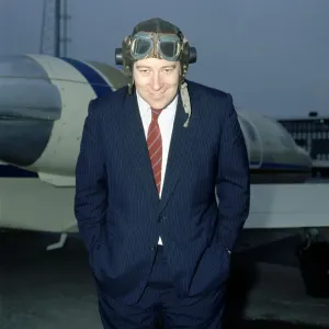 Randolph Fields Chairman of Highland Express Airlines Print 1986