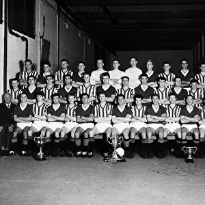 Rangers FC team line-up group. Circa 1960s MSI
