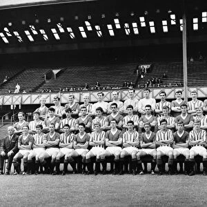 Rangers FC team line-up group season. Circa 1966-67 MSI