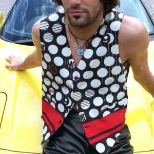 RANGERS ITALIAN ACE MARCO NEGRI WEARING CLOTHES FROM CRUISE