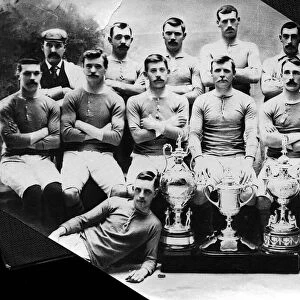 rangers team of 1896 with trophies