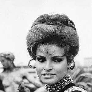 Raquel Welch actress in Britain to film Tilda with husband Patrick Curtis Dbase