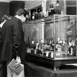 Rare Alcoholic Drinks Print, Christies Auction 1969