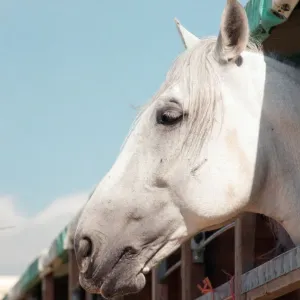 Rare horses which will be appearing at the Newcastle Arena. 2nd May 1997 Rare horses which will be appearing at the Newcastle Arena. 2nd May 1997