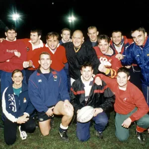 Raring to go- Coventrys senior squad ina confident mood as they put in the final Raring to go- Coventrys senior squad ina confident mood as they put in the final
