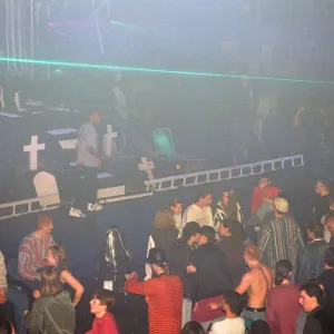 Rave Underway at the Astoria Print, 31st October 1993 Rave Underway at the Astoria Print, 31st October 1993