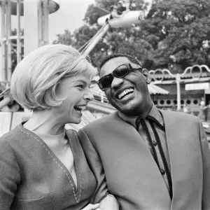 Ray Charles, R nB singer, pictured during the making of the film Ballad in Blue Ray Charles, R nB singer, pictured during the making of the film Ballad in Blue