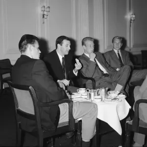 Ray Charnley (left), Jim Armfield, Ron Flowers and Bobby Moore (right) Ray Charnley (left), Jim Armfield, Ron Flowers and Bobby Moore (right)