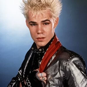 Ray Mayhew Pop Singer in the Pop Group Sigue Sigue Sputnik Circa 1985