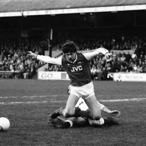 Reading 1-3 Arsenal, FA Cup third round match at Elm Park, Saturday 10th January 1987