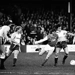 Reading 1-3 Arsenal, FA Cup third round match at Elm Park, Saturday 10th January 1987