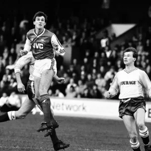 Reading 1-3 Arsenal, FA Cup third round match at Elm Park, Saturday 10th January 1987