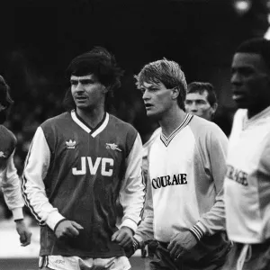 Reading 1-3 Arsenal, FA Cup third round match at Elm Park, Saturday 10th January 1987