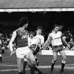 Reading 1-3 Arsenal, FA Cup third round match at Elm Park, Saturday 10th January 1987