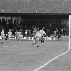 Reading 3-2 Bristol Rovers Print, Elm Park 26th August 1985 Reading 3-2 Bristol Rovers Print, Elm Park 26th August 1985