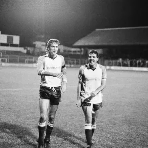 Leyendo 4-2 Chesterfield, partido de la División Tres en Elm Park, miércoles 2 de octubre de 1985.