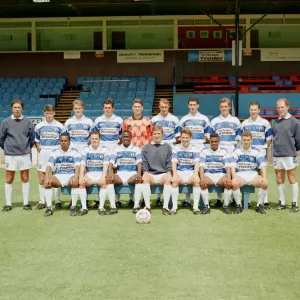 Reading F. C Squad 1992. Elm Park, Reading. Circa 1992 Reading F. C Squad 1992. Elm Park, Reading. Circa 1992