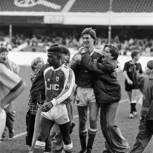 Reading Reserves v Arsenal Reserves held at Highbury. Tony Adams. 16th February 1991 Reading Reserves v Arsenal Reserves held at Highbury. Tony Adams. 16th February 1991