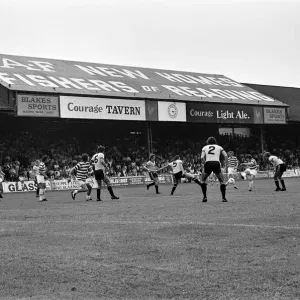Reading v Peterborough United. Final score 3-2 to Peterborough United