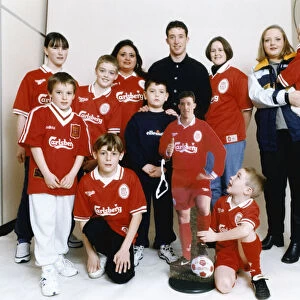 Will the real Robbie Fowler please stand up! Yes, that Robbie Fowler in the back row with