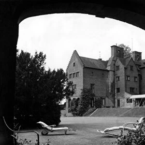 The rear of Chartwell House as seen from the Marlborough Pavilion