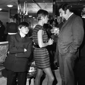 A reception for the film Oliver! Print - 25th September 1968