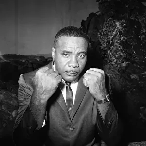 Reception for Sonny Liston, World Heavyweight Champion, at The May Fair Hotel in Stratton
