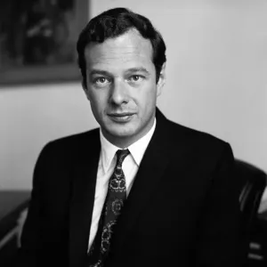 Brian Epstein at 1965 US Return Press Conference Print Brian Epstein at 1965 US Return Press Conference Print