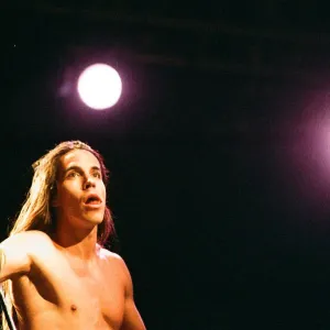 Red Hot Chili Peppers headline Reading Festival. Anthony Kiedis. 29th August 1994