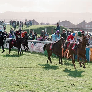 Redcar Races, The Tote Two Year Old Trophy at Redcar, North Yorkshire