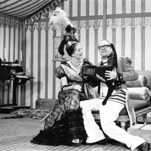 Rehearsing Morecambe & Wise Christmas Show, 18th December 1973