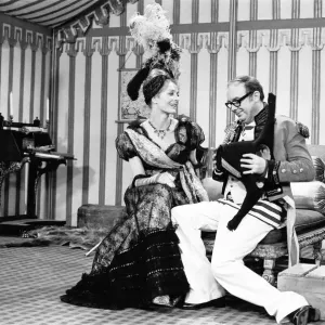 Rehearsing Morecambe & Wise Christmas Show, 18th December 1973