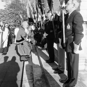 Remembrance Day Parade, Stockton, Sunday 10th November 1985 Remembrance Day Parade, Stockton, Sunday 10th November 1985