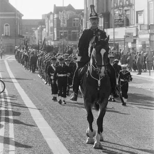 Remembrance Day Parade, Stockton, Sunday 10th November 1985 Remembrance Day Parade, Stockton, Sunday 10th November 1985
