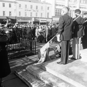 Remembrance Day Parade, Stockton, Sunday 10th November 1985 Remembrance Day Parade, Stockton, Sunday 10th November 1985
