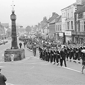 Remembrance Sunday Parade, Middlesbrough, Sunday 12th November 1978