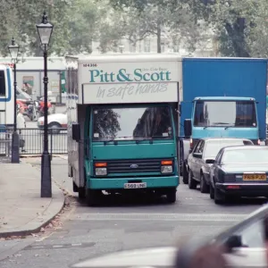 Removal Vans Print - 1st November 1989