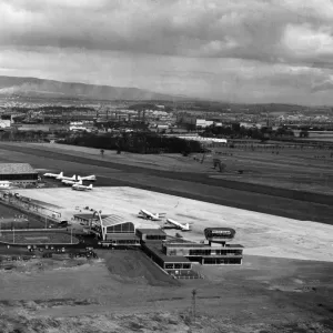 Renfrew Airport Aerial Print, 1955 Renfrew Airport Aerial Print, 1955