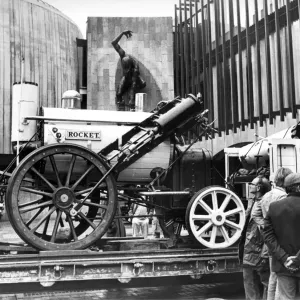 George Stephenson's Rocket Replica Print George Stephenson's Rocket Replica Print