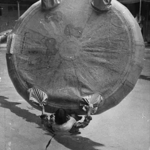 A rescue Dinghy. Picture take 11th March 1944 A rescue Dinghy. Picture take 11th March 1944