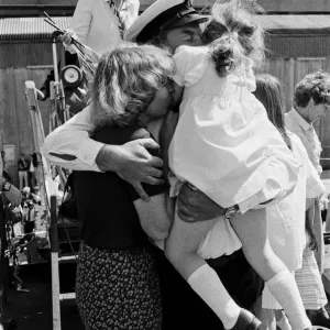 The return of the Europic Ferry from the Falklands War, Southampton