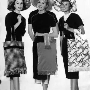 Reveille Fashions: L to R: Jackie Jackson, Nicky Allan and Ann Cave